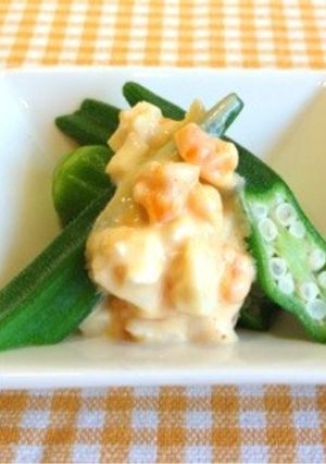オクラの味噌タルタル-レシピのメイン写真