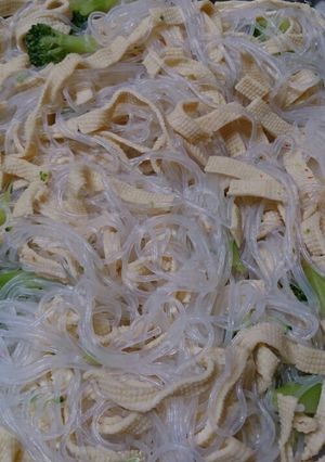 豆腐皮スライスの春雨サラダ-レシピのメイン写真