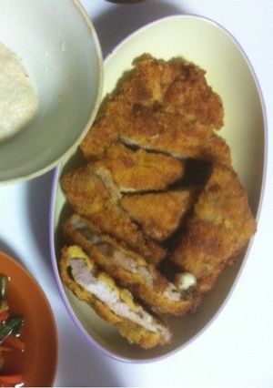 サクサク♫チーズin豚カツ-レシピのメイン写真