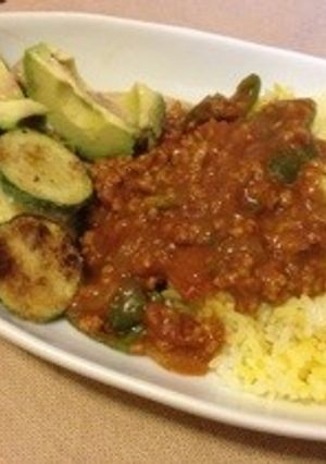 トマトピーマンキーマカレー-レシピのメイン写真