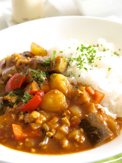 夏野菜たっぷり♪簡単キーマカレー-レシピのメイン写真