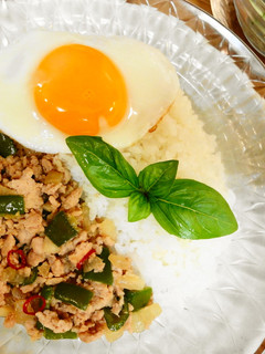*鶏ひき肉で*ガパオ飯*-レシピのメイン写真