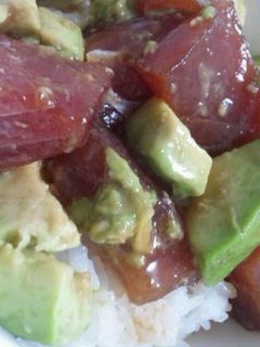 アボカドとマグロの丼-レシピのメイン写真