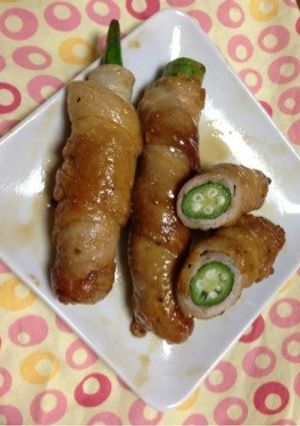 おくらの肉巻き☆-レシピのメイン写真