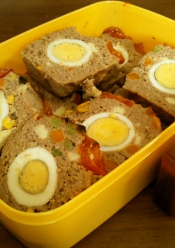 混ぜて焼くだけ！簡単ミートローフ！-レシピのメイン写真