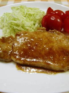 簡単!豚ロース肉*オイスターソース煮*♪-レシピのメイン写真