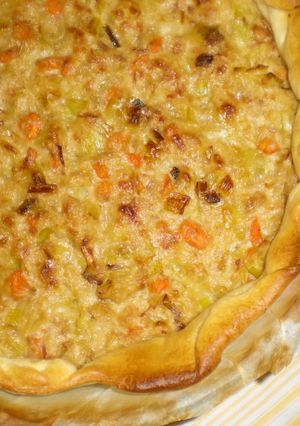 やさしい味の野菜とツナのキッシュ-レシピのメイン写真