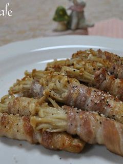 簡単すぎ!えのきの豚肉巻き巻き-レシピのメイン写真