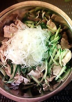 やみつき!簡単もやしで美味しい冷しゃぶ-レシピのメイン写真