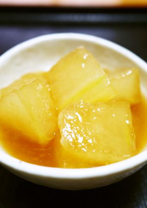 夏にホッとする味。冬瓜の生姜あんかけ-レシピのメイン写真