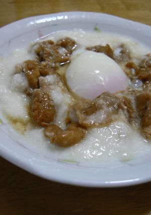 温玉とろろ豚しょうが焼き-レシピのメイン写真