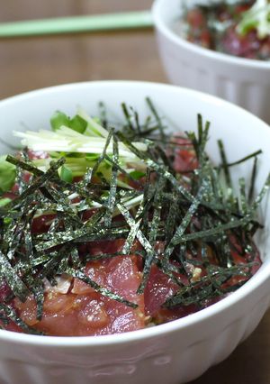 まぐろ丼-レシピのメイン写真