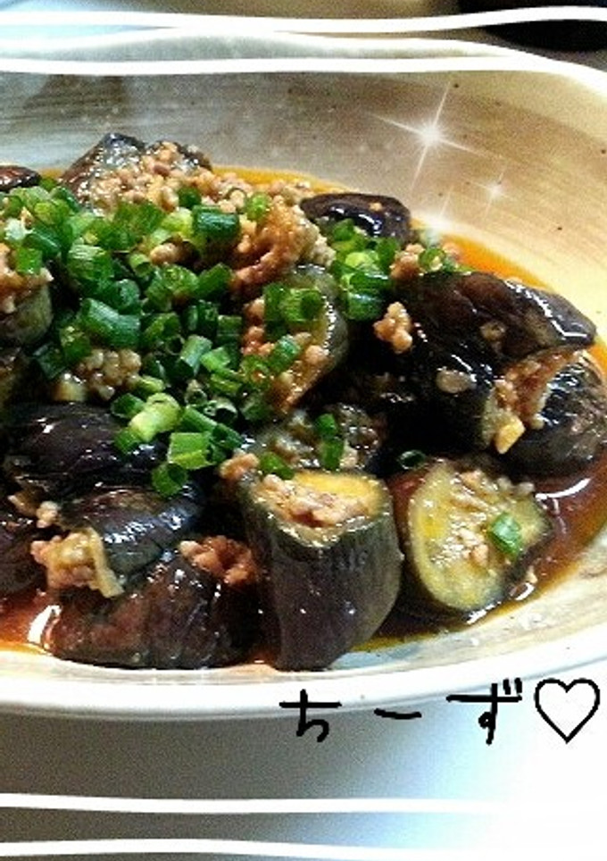 とろ～り♡なすとひき肉のピリ辛みそ炒め♡-レシピのメイン写真