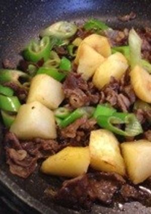 簡単うまい牛＊牛じゃがの甘辛煮-レシピのメイン写真