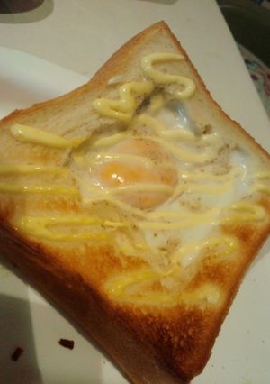 目玉焼きトースト☆簡単豪華☆ラピュタ風-レシピのメイン写真
