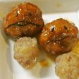 二種の味♪なめこミートボールキャラ弁