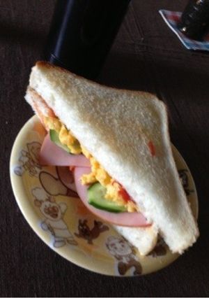 食パンdeたまごサンド-レシピのメイン写真