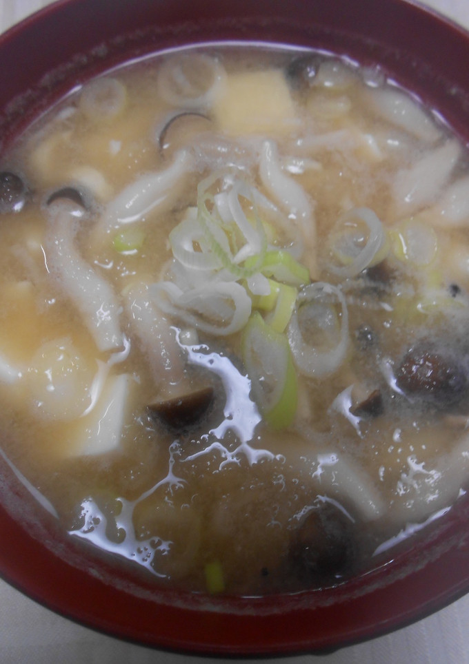 大根おろしと豆腐としめじの味噌汁-レシピのメイン写真