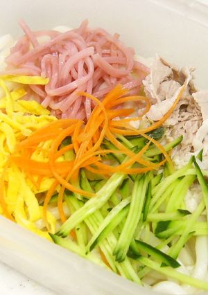 お弁当にも♡冷やしうどん-レシピのメイン写真