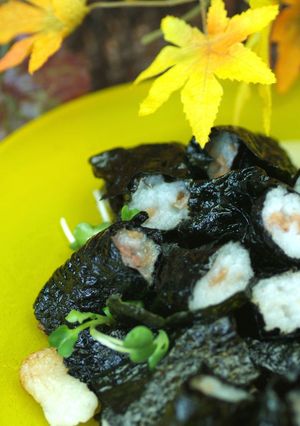 山芋の梅いそ辺揚げ-レシピのメイン写真