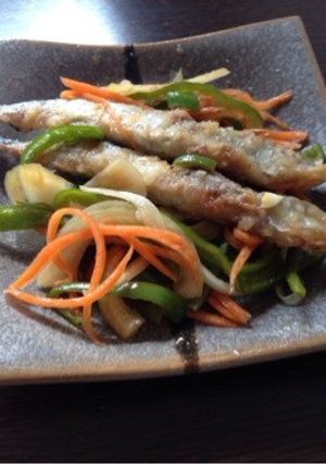 魚を食べよう！ししゃもの南蛮漬け-レシピのメイン写真