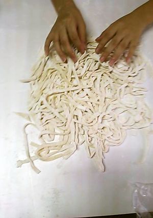 手打ちうどん　な～んちゃって風-レシピのメイン写真