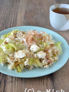 レタスと長芋のしゃきしゃき梅ごはん-レシピのメイン写真