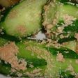 胡瓜の明太子和え炒め