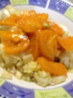 トマトとキャベツの味噌ポン酢あえ-レシピのメイン写真
