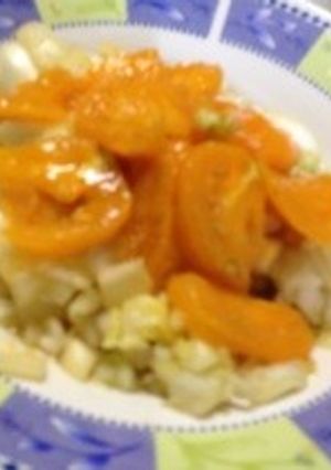トマトとキャベツの味噌ポン酢あえ-レシピのメイン写真