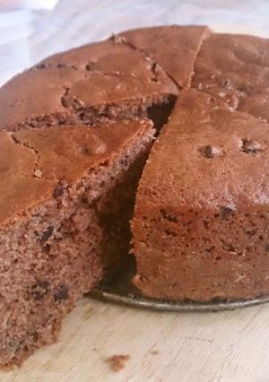 簡単！ワンボールでチョコチップケーキ♪-レシピのメイン写真