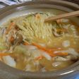 中華の麺☆土鍋☆味噌煮込みラーメン