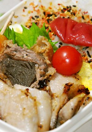 ＊とっても簡単！牛のコンニャク包み揚げ-レシピのメイン写真