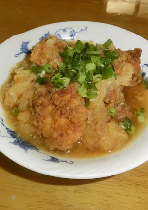 さっぱりガッツリ鳥唐みぞれ煮-レシピのメイン写真