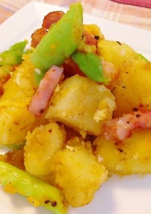 カレー風味ジャーマンポテト-レシピのメイン写真