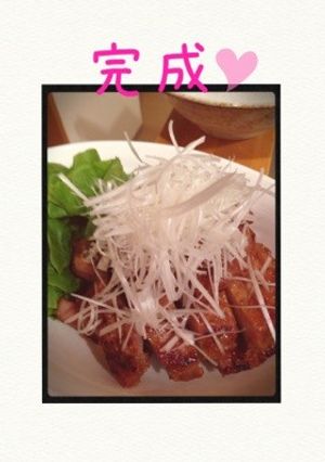 母の味!働く男子大好き 豚ロース味噌漬け-レシピのメイン写真