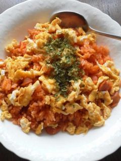 ケチャップライス-レシピのメイン写真