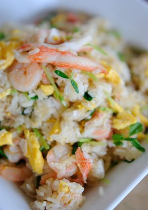 カニ風味チャーハン-レシピのメイン写真