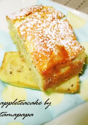 後からバター☆りんご♡紅茶パウンドケーキ-レシピのメイン写真