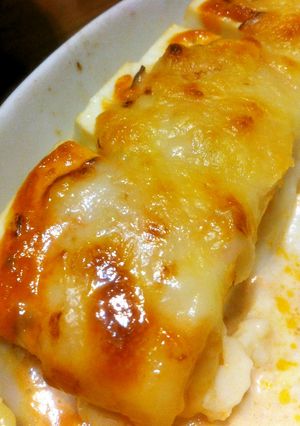 簡単！ウマ♪豆腐オーロラソースチーズ焼き-レシピのメイン写真
