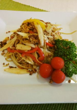 新仙台名産　仙台あおば　う米麺　パレス風-レシピのメイン写真