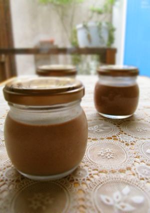 卵・砂糖なしのモチモチ生チョコプリン-レシピのメイン写真