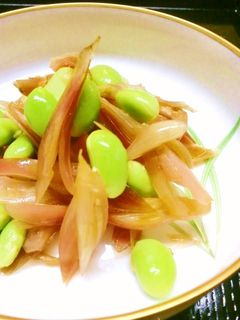 枝豆と茗荷ピクルスの和えもの*-レシピのメイン写真