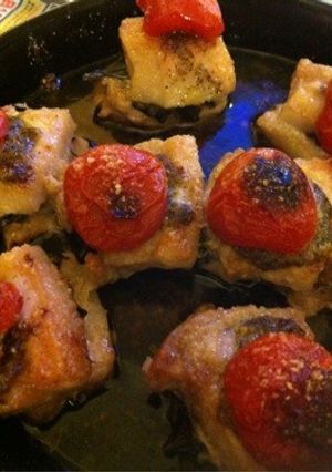 豚バラトマトミルフィーユ-レシピのメイン写真