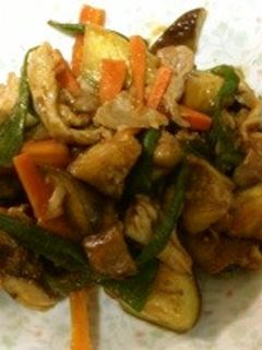 豚肉となすのオイスターソース炒め-レシピのメイン写真