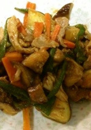 豚肉となすのオイスターソース炒め-レシピのメイン写真
