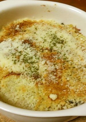 じゃがいもとベーコンと椎茸のパン粉焼き-レシピのメイン写真