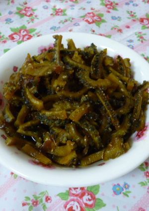 ゴーヤの甘辛煮-レシピのメイン写真