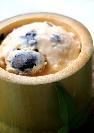 ＊混ぜるだけで絶品！きな粉の黒豆アイス＊-レシピのメイン写真