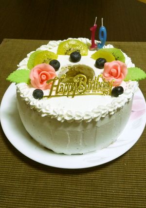 誕生日のケーキ♪19-レシピのメイン写真